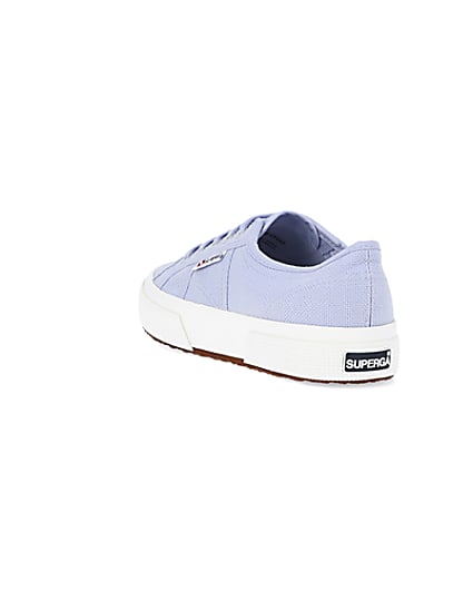 360 degree animation of product Superga blue cotu classic trainers frame-7