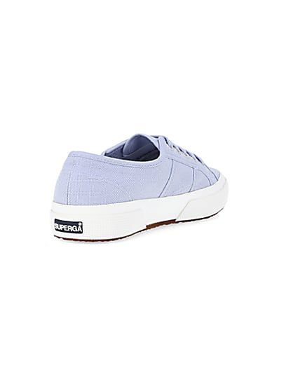 360 degree animation of product Superga blue cotu classic trainers frame-11