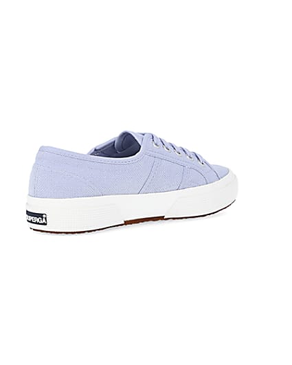 360 degree animation of product Superga blue cotu classic trainers frame-12