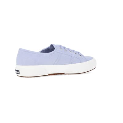 360 degree animation of product Superga blue cotu classic trainers frame-13