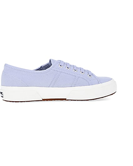 360 degree animation of product Superga blue cotu classic trainers frame-14