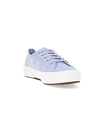 360 degree animation of product Superga blue cotu classic trainers frame-19