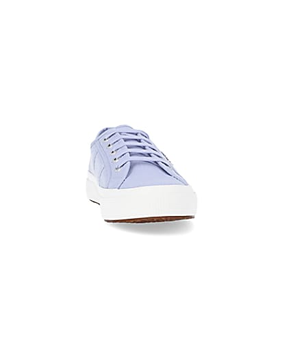 360 degree animation of product Superga blue cotu classic trainers frame-20
