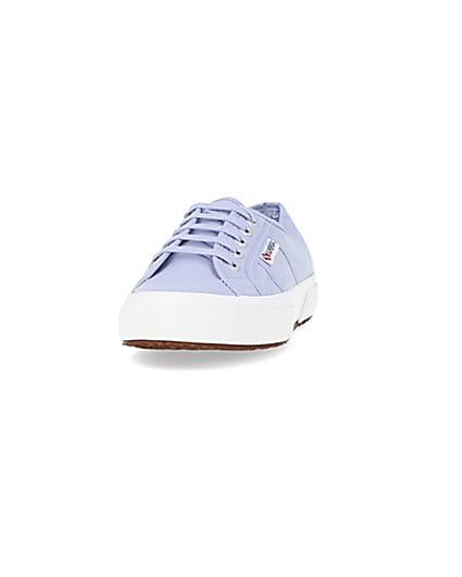 360 degree animation of product Superga blue cotu classic trainers frame-22