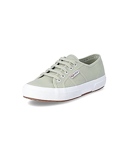 360 degree animation of product Superga mint classic lace-up trainers frame-0