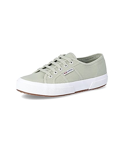 360 degree animation of product Superga mint classic lace-up trainers frame-1