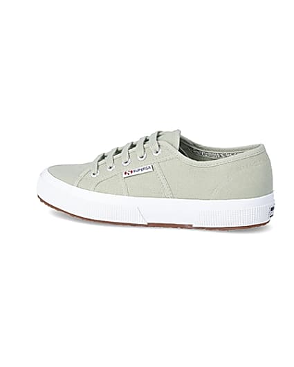 360 degree animation of product Superga mint classic lace-up trainers frame-4