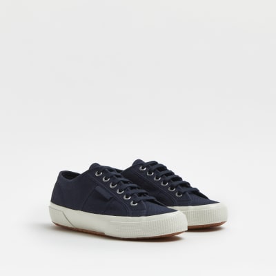 superga navy trainers