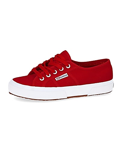 360 degree animation of product Superga red classic runner frame-2