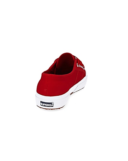 360 degree animation of product Superga red classic runner frame-10
