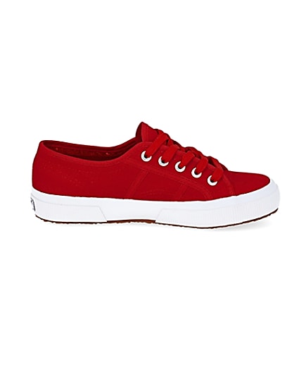 360 degree animation of product Superga red classic runner frame-15