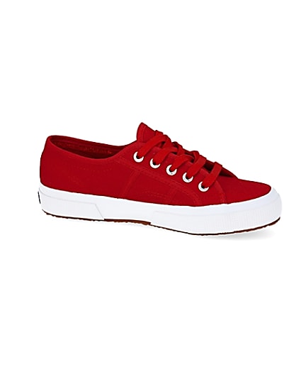 360 degree animation of product Superga red classic runner frame-16
