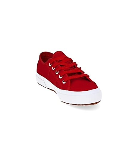 360 degree animation of product Superga red classic runner frame-19