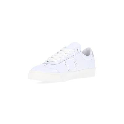 superga white glitter