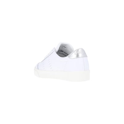 superga white glitter