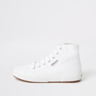 superga high top trainers