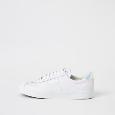 superga shoes white leather