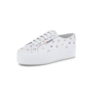 river island platform trainers