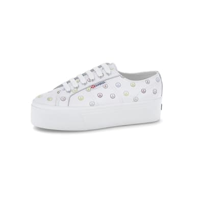 river island platform trainers