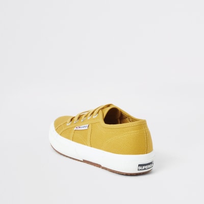 superga yellow trainers