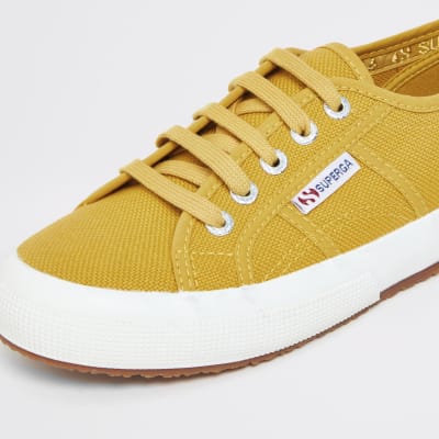 superga yellow shoes
