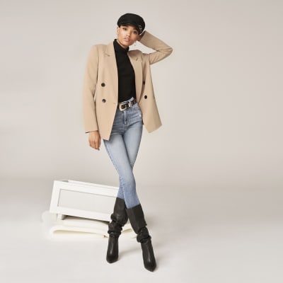 The Beige Diana Blazer