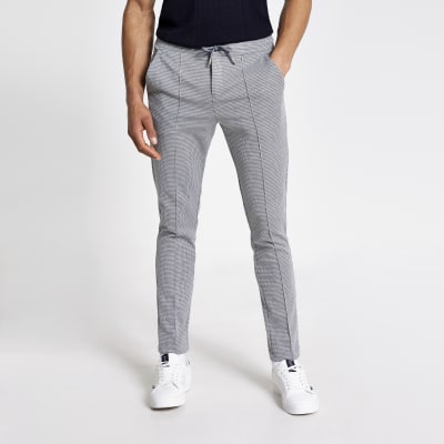 smart grey joggers