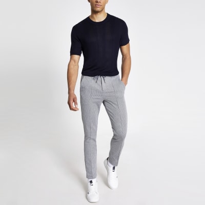 thin grey joggers