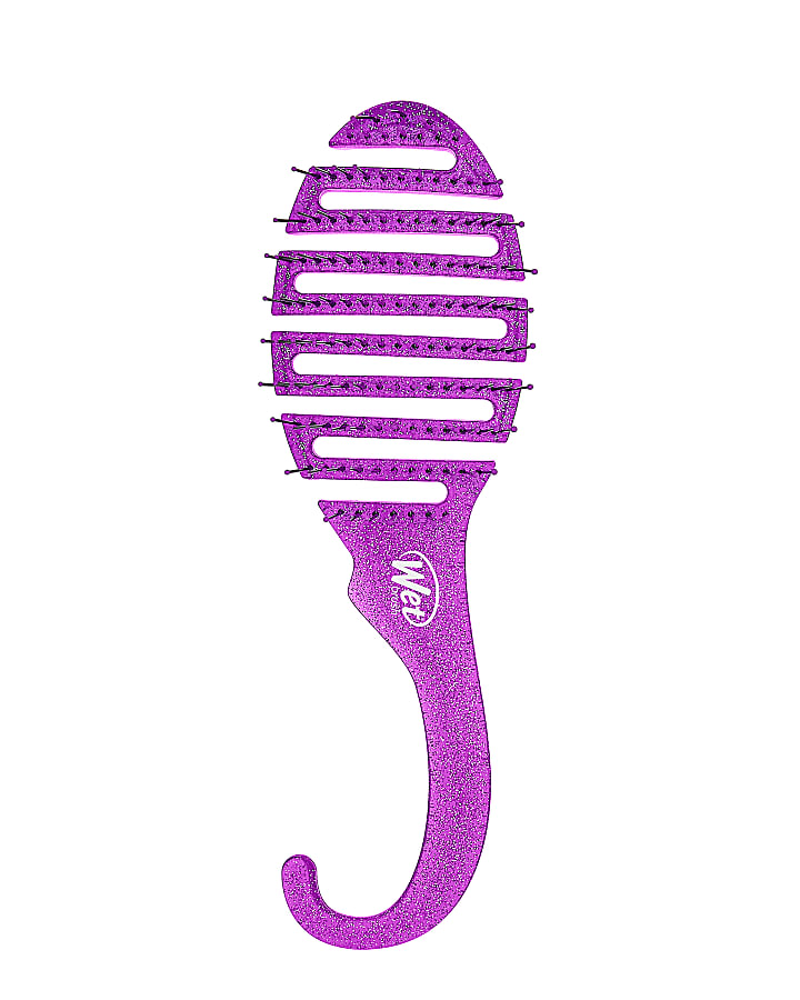 Wetbrush Shower Glitter Detangler Purple