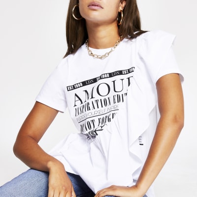 river island amour t shirt