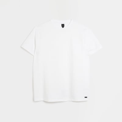 White Big & Tall Regular fit t-shirt