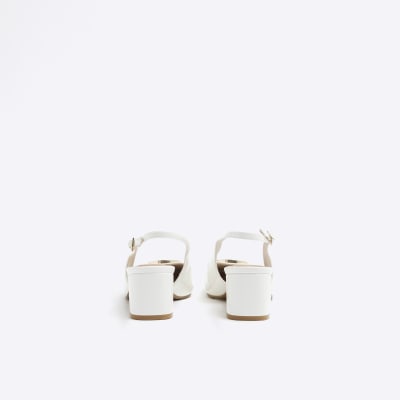 Block Heel Sandals New Look Wide Fit White Trainers White Block