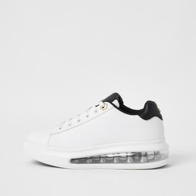 bubble shoes white