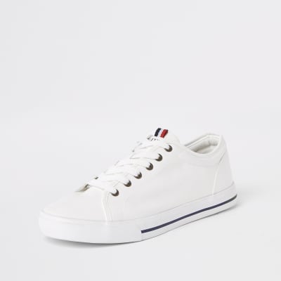 river island white shoes