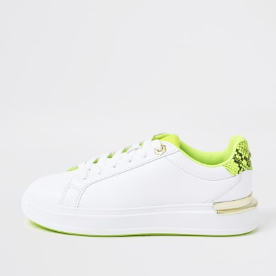 river island platform trainers