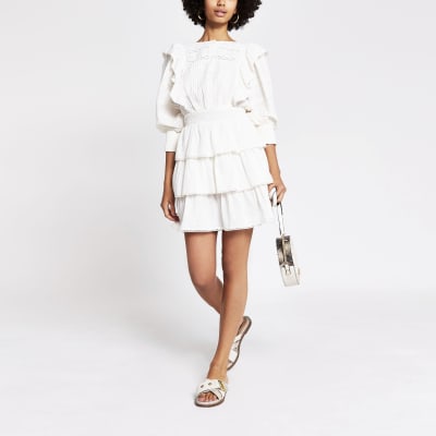 white blazer dress river island