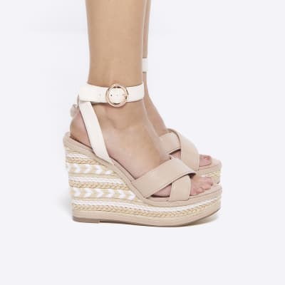 River island white espadrilles online