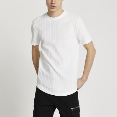 curve hem t shirt