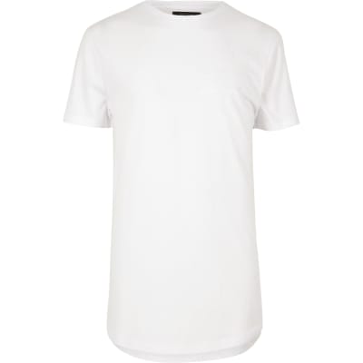 long white t shirt