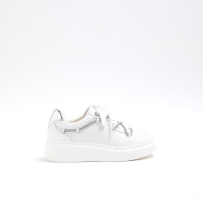 River island cheap platform trainers