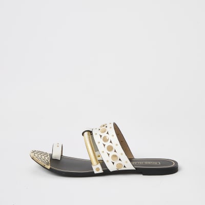 river island embellished sandals