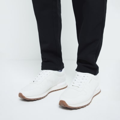 River island store white trainers