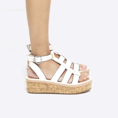 foschini white sandals