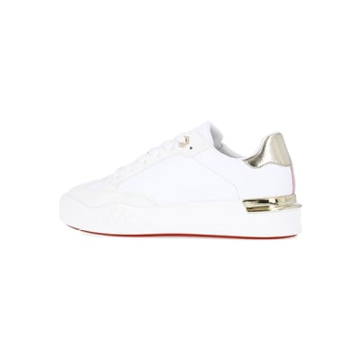 river island flatform trainers