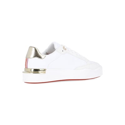 river island flatform trainers