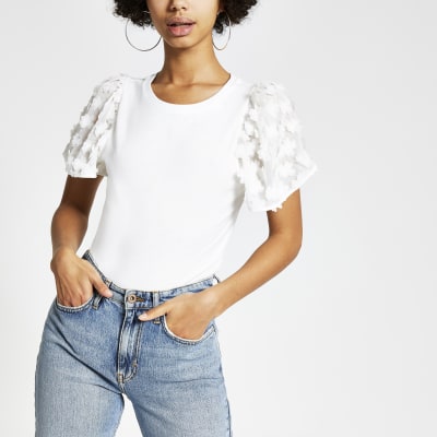 river island embellished jeans