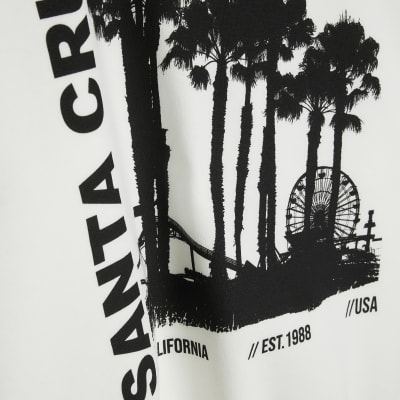 White Graphic Sweatshirt