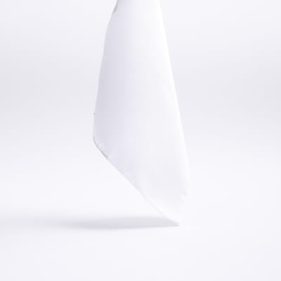 White handkerchief River Island