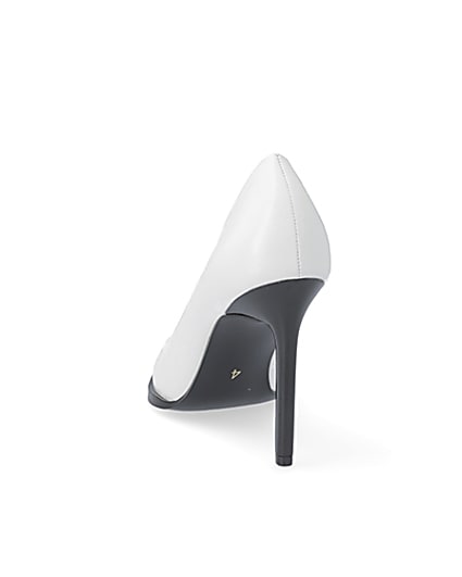 360 degree animation of product White high heeled court shorts frame-8