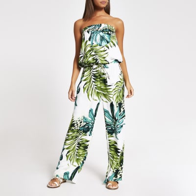 river island scarf print jumpsuit